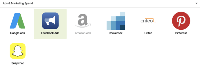Facebook Ads Setup - Marketing Spend