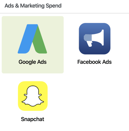 Google Ads Setup - Marketing Spend