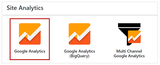 Google Analytics Setup - GA